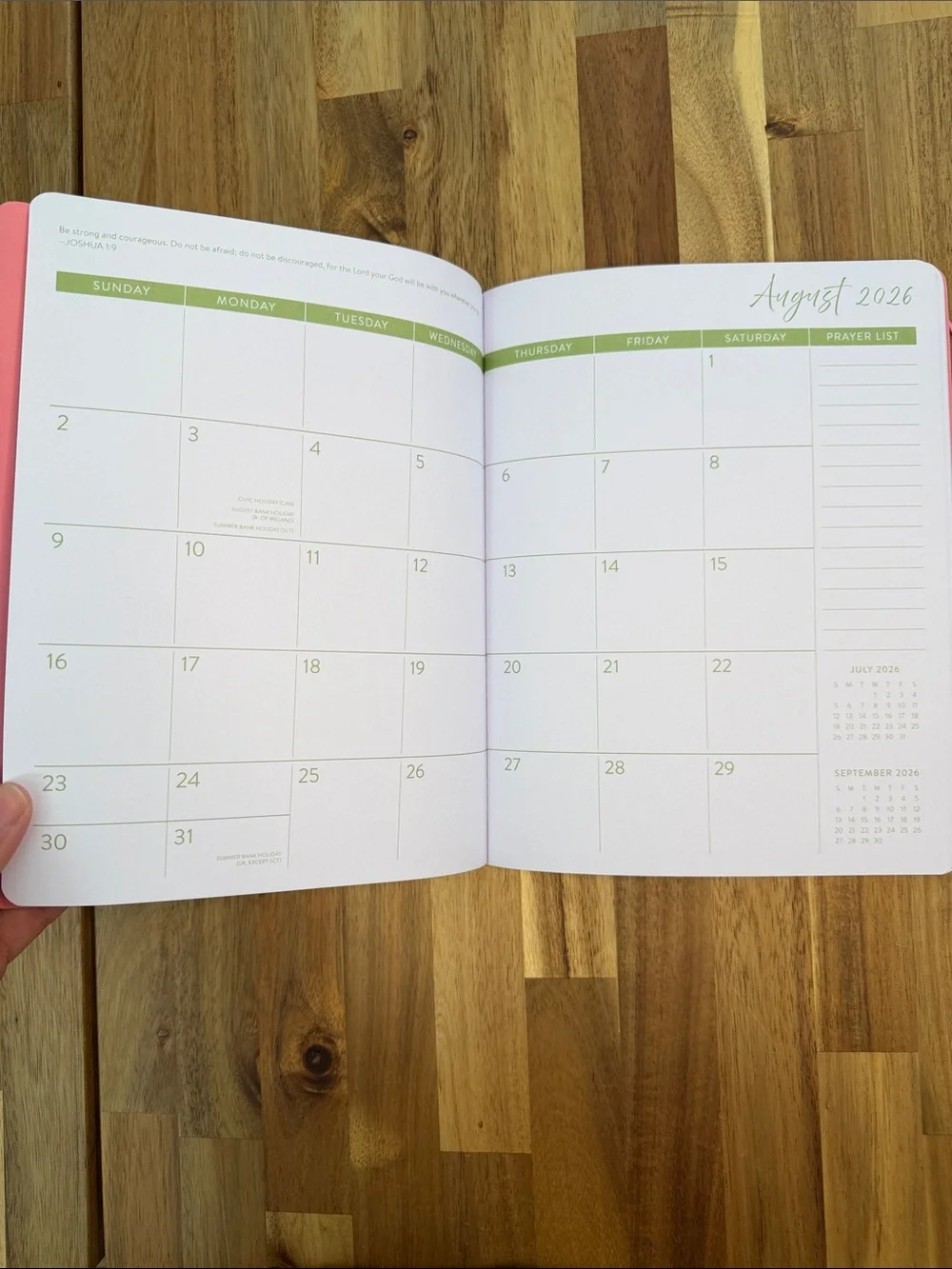 NWT Orange Circle Studio 17-Month Monthly Planner